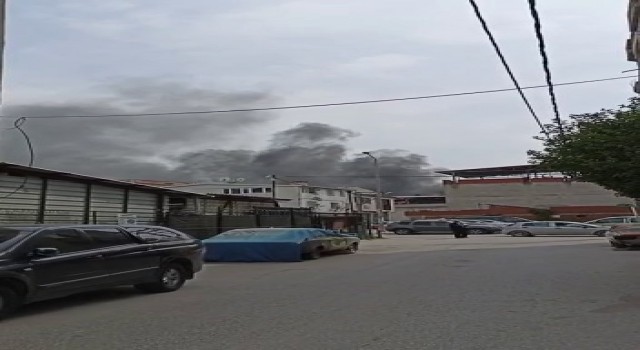 Bursada tek motorlu uçak evlerin arasına düştü.
