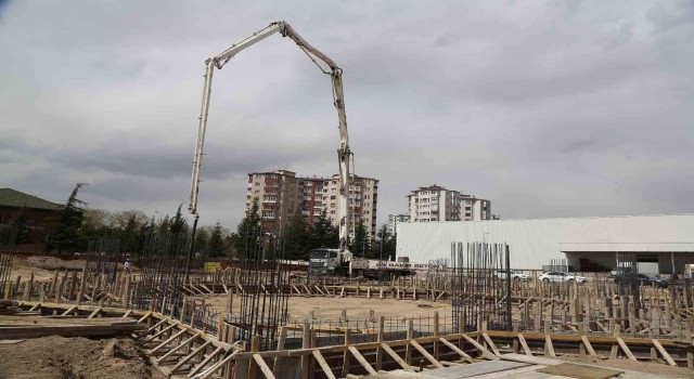 Büyükşehir ile hayırsever işbirliğinde yapılacak caminin temeli atıldı
