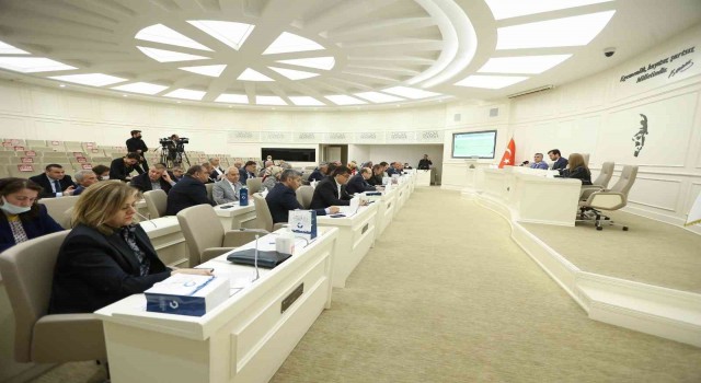 Büyükşehir meclisi toplandı
