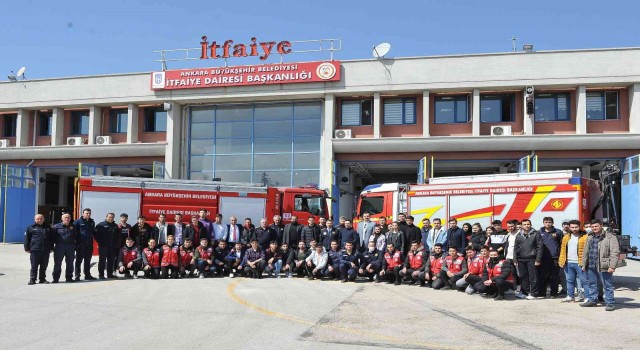 ÇAKÜ İtfaiyecilik Programı öğrencilerinden teknik gezi