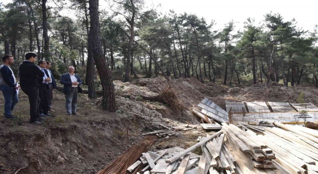 Çan Seramik Mahallesi su deposu inşaatı başladı