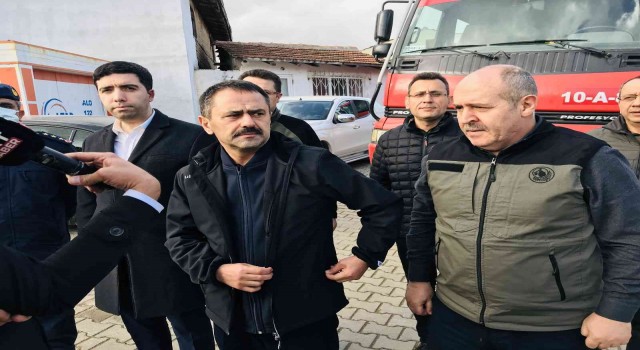 Çanakkaledeki orman yangınında soğutma çalışmalarına başlandı