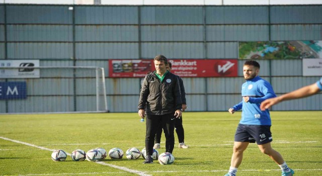Çaykur Rizesporda Göztepe hazırlıkları sürüyor