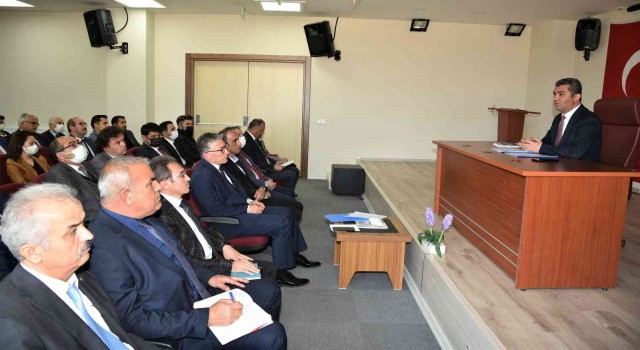 ‘Çevre Dostu 1000 Okul projesi değerlendirme toplantısı yapıldı