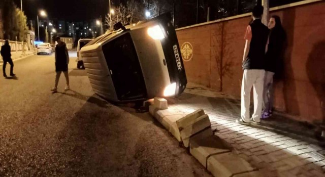 Çorluda korkutan kaza
