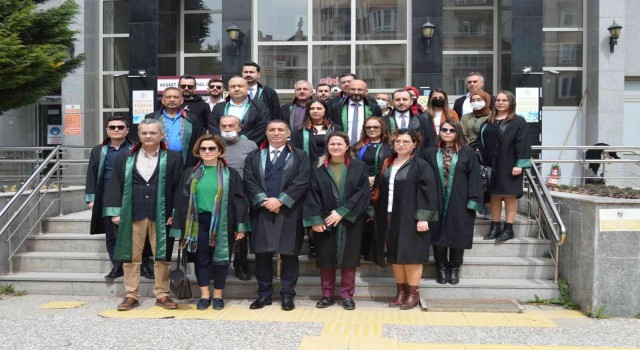 Çorumda 5 Nisan Avukatlar günü kutlaması