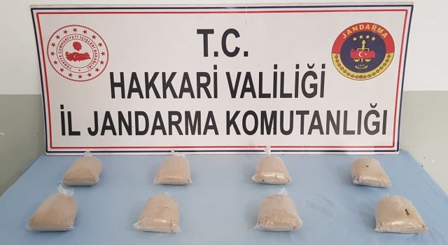 Çukurcada 4 kilo eroin ele geçirildi