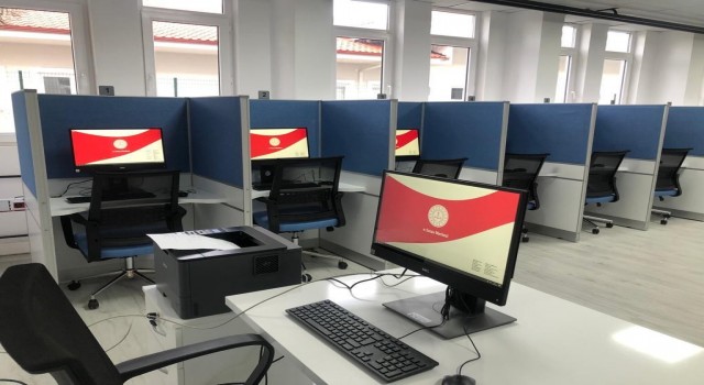 Datçada elektronik sınav merkezi hizmete girdi