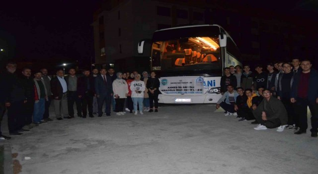 Develide başarılı lise öğrencileri İstanbul Kampına gitti