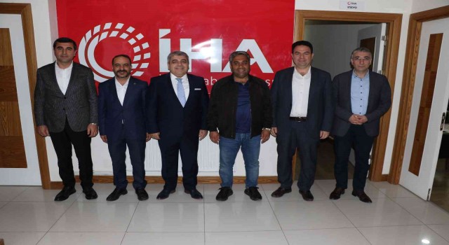 DİSİDER yönetimi İHA Bölge Müdürü Kantarcıoğlu ile bir araya geldi