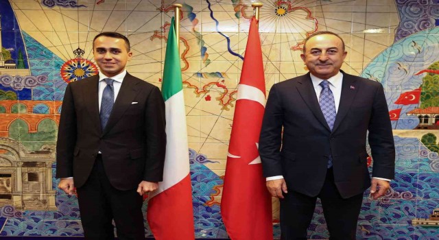 Dışişleri Bakanı Çavuşoğlu, İtalyan mevkidaşı Di Maio ile bir araya geldi