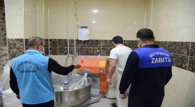 Diyarbakırda fırınlarda Ramazan denetimi