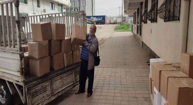 Diyarbakırda hayırsever insandan ihtiyaç sahiplerine yardım