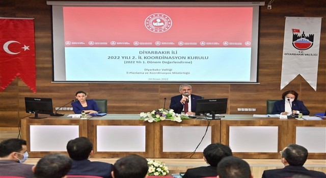 Diyarbakırda İl Koordinasyon Kurulu toplantısı yapıldı