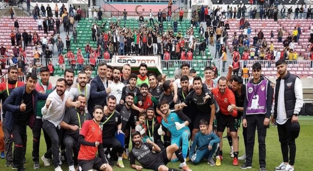 Diyarbekirsporda ligde kalma sevinci
