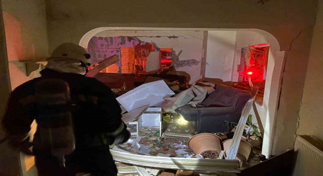 Doğalgaz borusunu kesti, neredeyse binayı havaya uçuracaktı