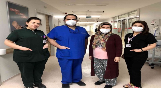 Doğumdan sonra şişkinlik geçmedi, 20 santimlik kist çıktı