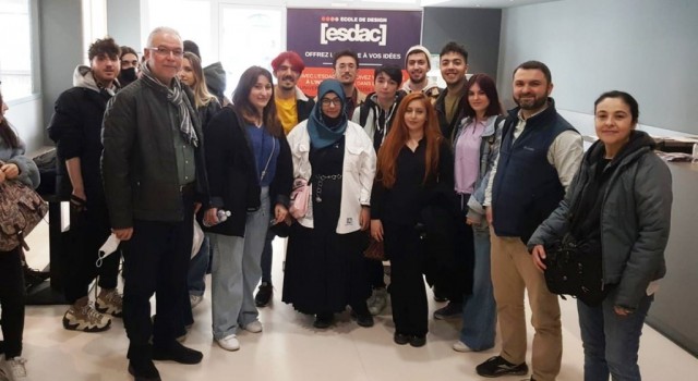 DPÜ Comix&Digital Ekibi Fransadaki atölye çalışmalarına katıldı