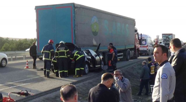 DPÜ Rektörünün şoförü trafik kazasında hayatını kaybetti