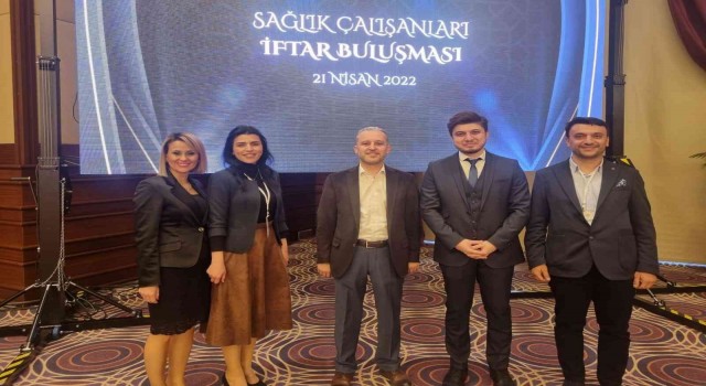 Dr. Yılmaz ve ekibi, Cumhurbaşkanlığı Külliyesinde iftar açtı