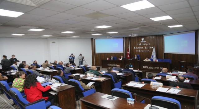 Edremitin 2021 yılı faaliyet raporu kabul edildi