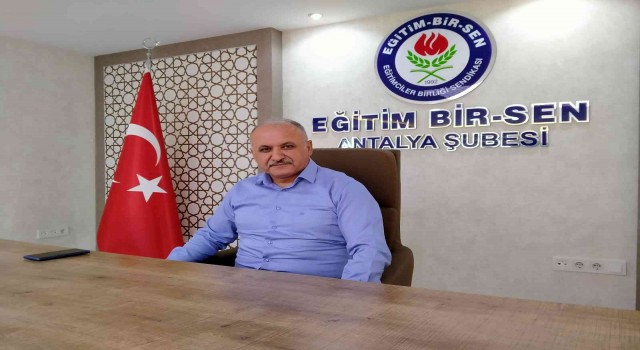 Eğitim Bir Sen Antalya Şube Başkanı Miran: Toplu sözleşmenin özerkliği teminat altına alınmalı