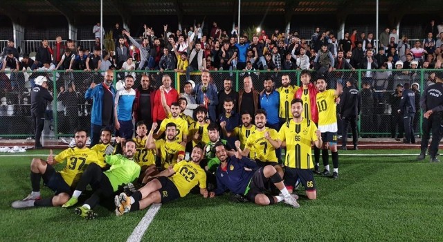 Elazığ 1. Amatörde şampiyon Aksaray Gençlik