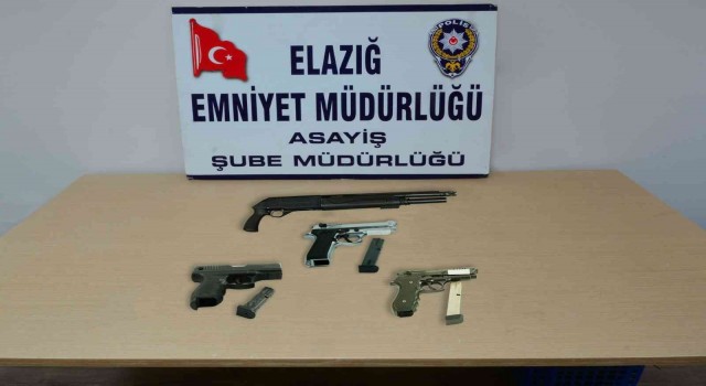 Elazığda asayiş ve şok uygulamalarında aranan 133 şüpheli yakalandı