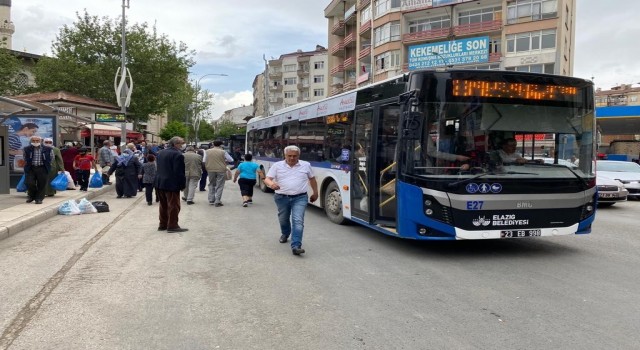 Elazığda belediye otobüsleri bayramda ücretsiz