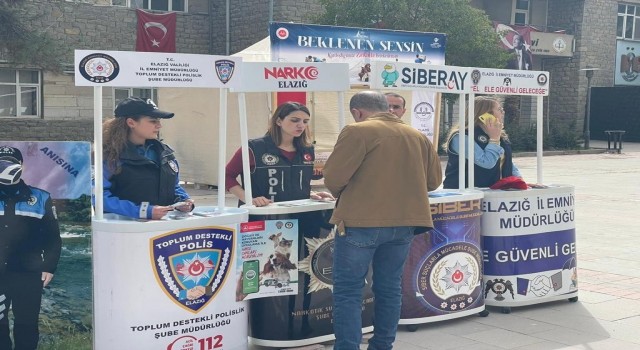 Elazığda Polis Haftası etkinlikleri