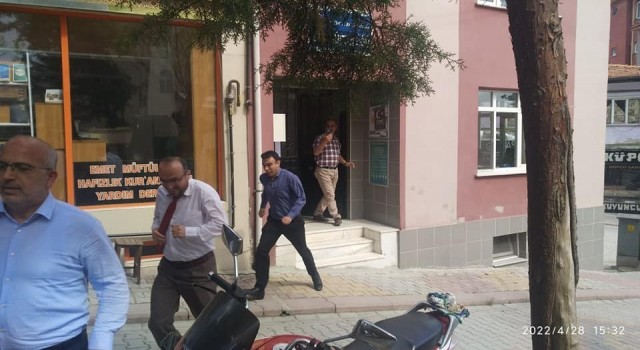 Emet İlçe Müftülüğünde deprem tatbikatı