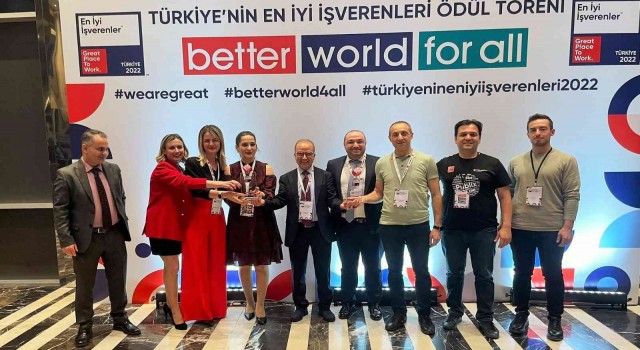En iyi işveren ödülü Küçükoğlu Holdingin