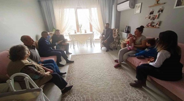 Erdekte “Hoş Geldin Bebek” ziyareti