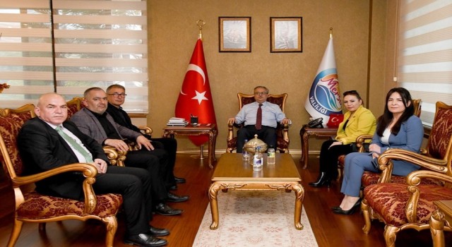 Erdemlililer Derneğinden Vali Suya ziyaret