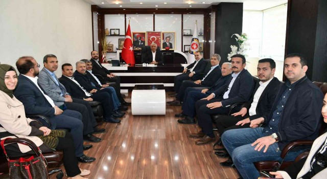 Ergin ve beraberindekiler ATSOyu ziyaret etti
