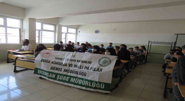 Erzincan DKMPden okullarda doğa eğitimi
