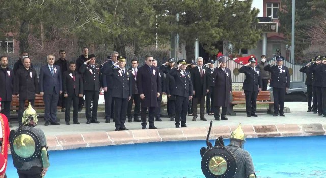 Erzurumda Polis Haftası törenlerle kutlanıyor