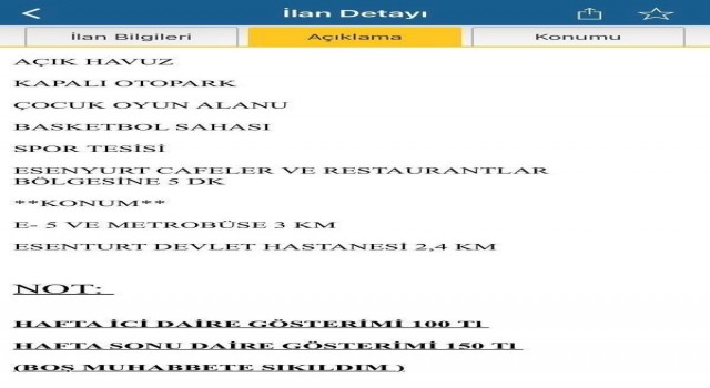 Esenyurtta dairesini satılığa çıkarttı, çok kişi görmek isteyince ev turunu ücretli yaptı