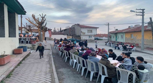 Eskişehirin en eski yerleşim yerinde iftar yemeği