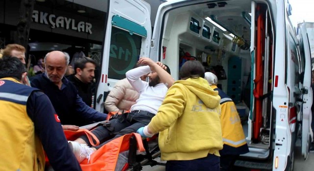 Esnaflar arasında elektrik malzemesi tartışması: 1 yaralı