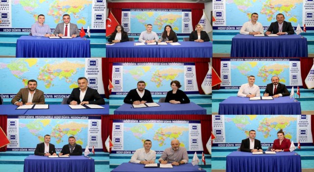 ESO üyelerine ve sanayi çalışanlarına özel sağlık protokolleri imzalandı