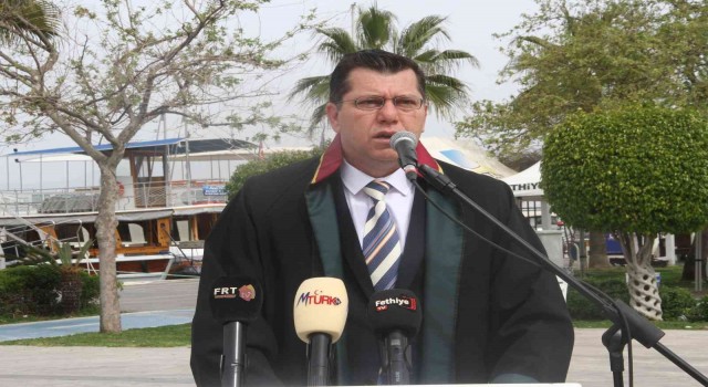Fethiyede Avukatlar Günü dolayısıyla tören düzenlendi