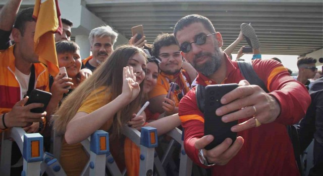 Galatasaray kafilesi İzmirde