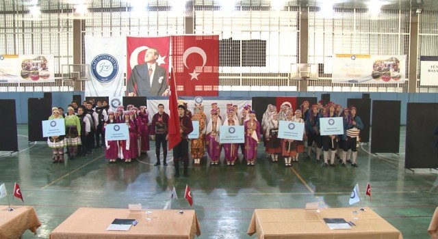 Gazi Üniversitesinde halk oyunları yarışması düzenlendi