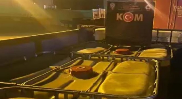 Gaziantepte bir haftada 3 bin litre kaçak akaryakıt ele geçirildi
