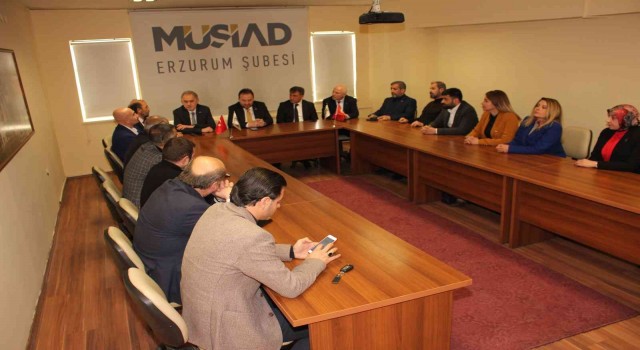 Genel Başkan Asmalı Erzurumda