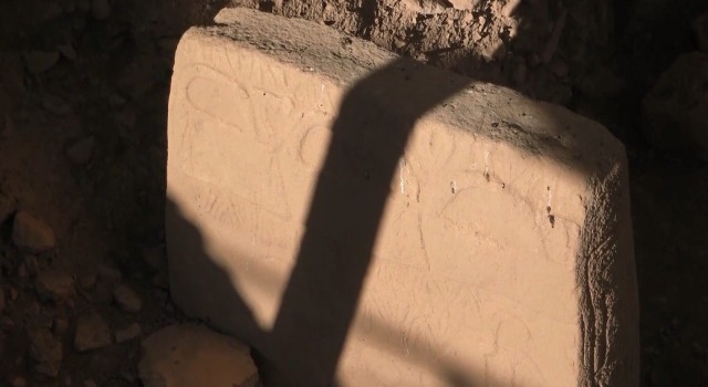 Göbeklitepede çanta heyecanı