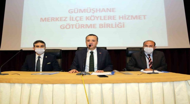 Gümüşhanede Köylere Hizmet Götürme Birlik Meclisi toplantısı yapıldı