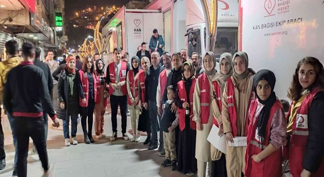 Hakkaride kan bağışı kampanyası