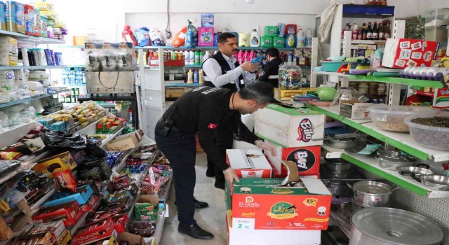 Haliliyede tarihi geçmiş bin 250 ürün imha edildi